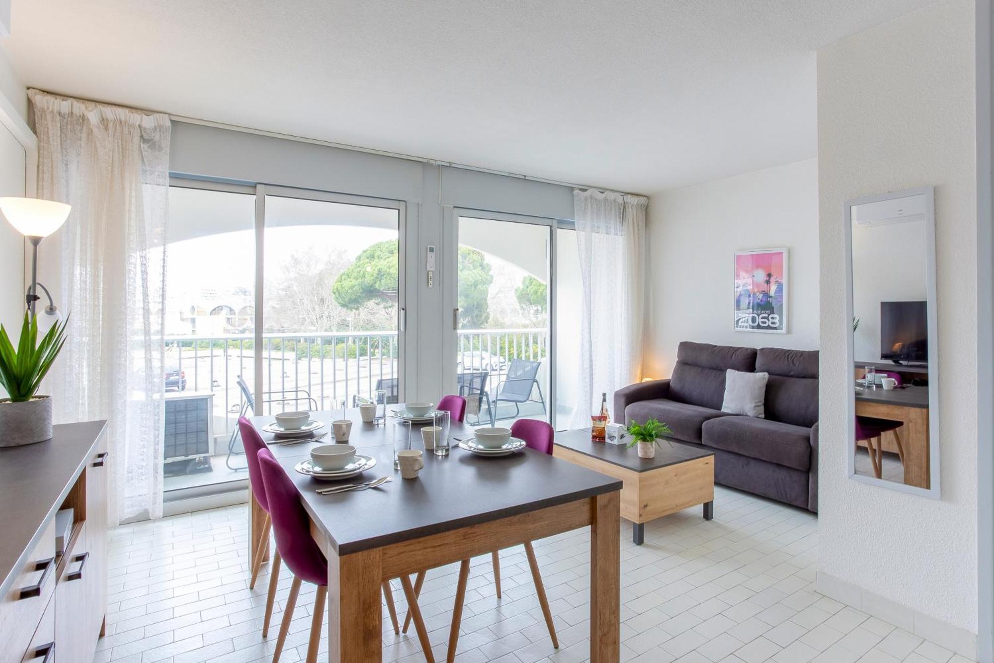 Chez Edouard 362 - Superbe Appartement En Premiere Ligne De La Plage Ла-Гранд-Мот Экстерьер фото